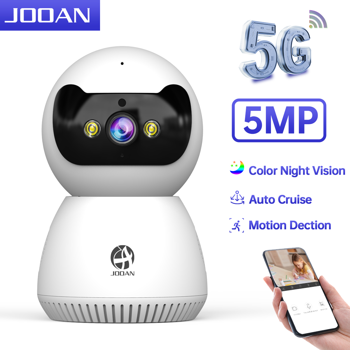 Eufy Camera E220 - Jooan 5mp 3mp câmera ip 5g