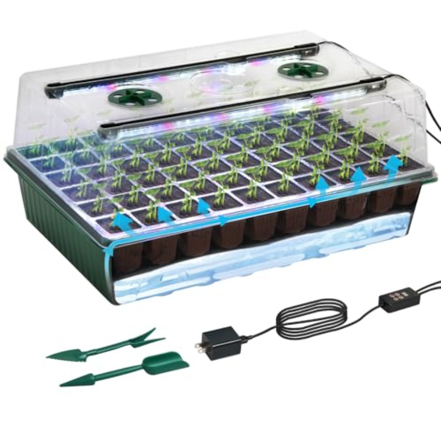 Humidity Dome Kit - Bandeja de Germinação com Luz de