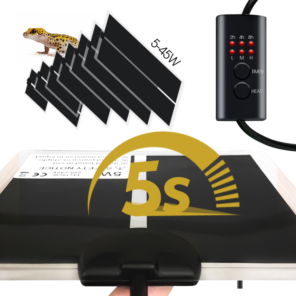 Heat Mat Seedling - Controlador de Temperatura Ajustável para Répteis,